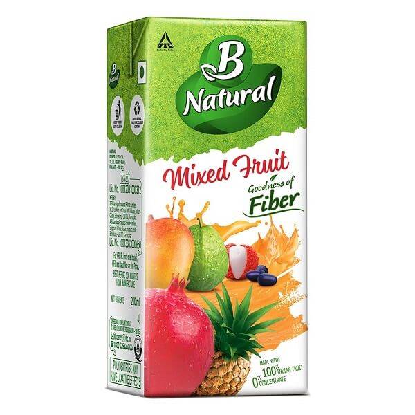 B Natural Mixed Fruit Juice